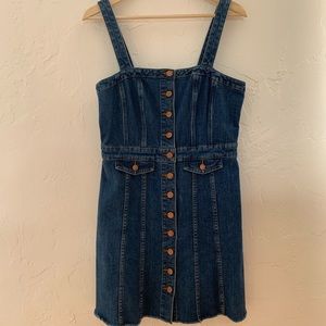 EUC Madewell Denim Mini Dress Size 10